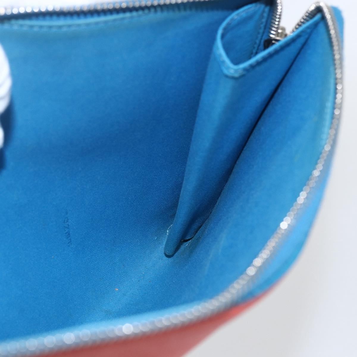 Fendi Monster Clutch Leather Blue Leather Clutche & Pouche Bag (Pre-Owned)