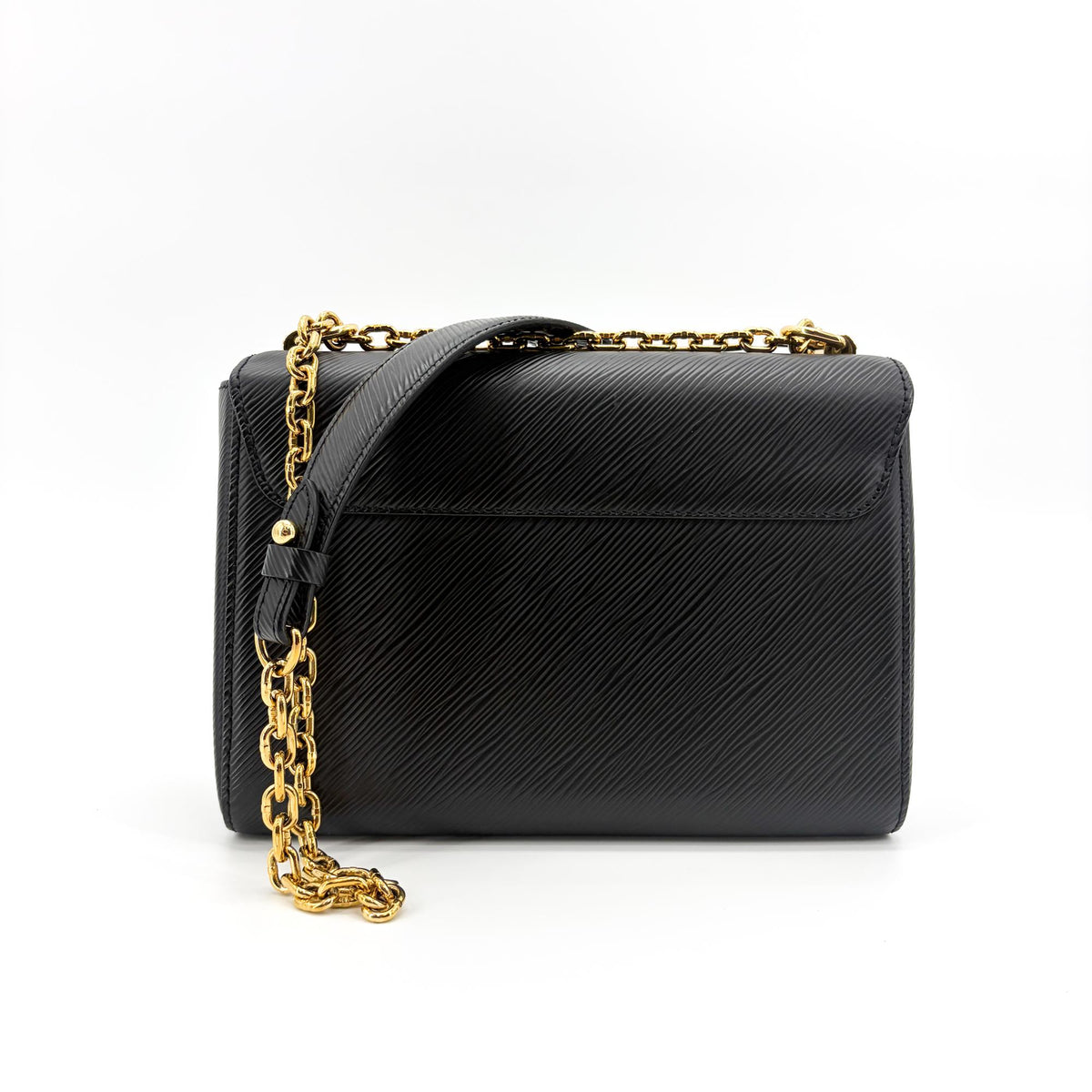 Louis Vuitton Twist Epi Leather Black Leather Handbag (Pre-Owned)