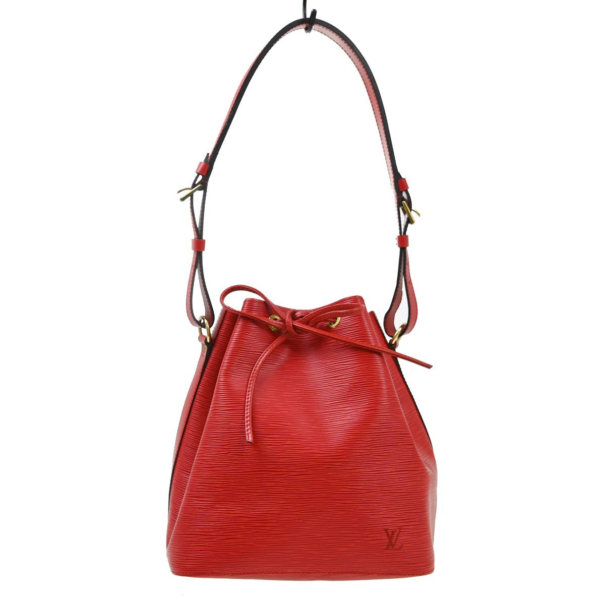 Louis Vuitton Petit Noe Epi Leather Red Leather Shoulder Bag Bag (Pre-Owned)