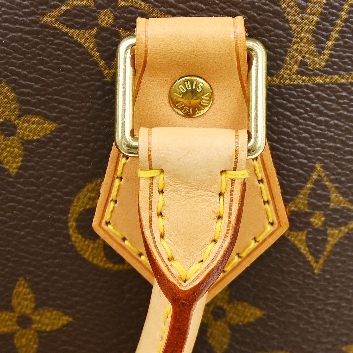 Louis Vuitton Alma Monogram Canvas Brown Canvas Handbag (Pre-Owned)
