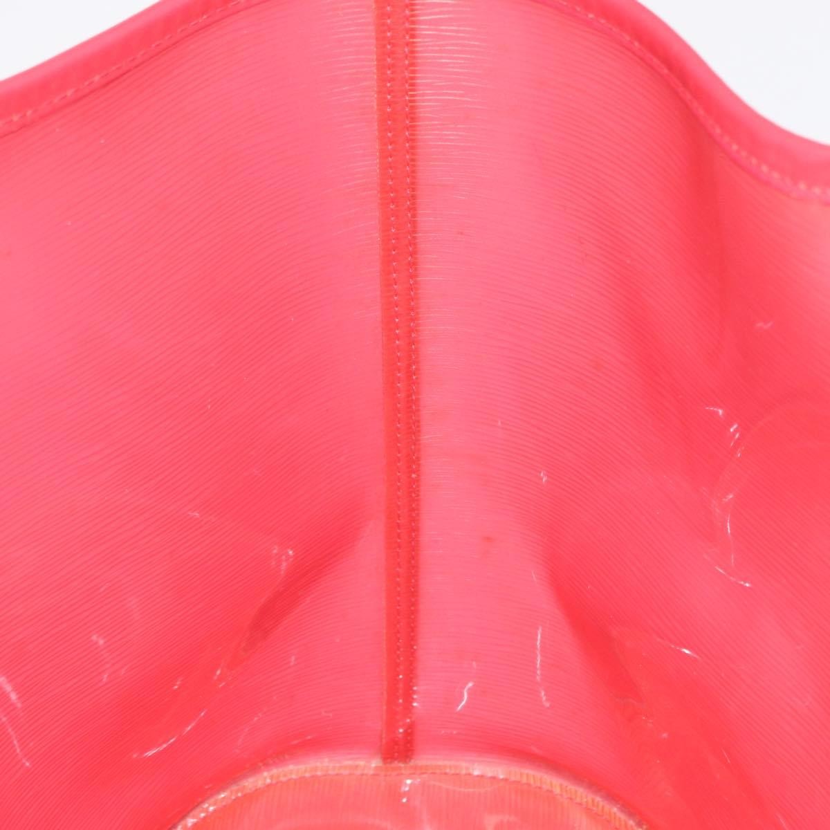 Louis Vuitton Plage Lagoon Bay Vinyl Epi Leather Red Plastic Tote Bag Bag (Pre-Owned)