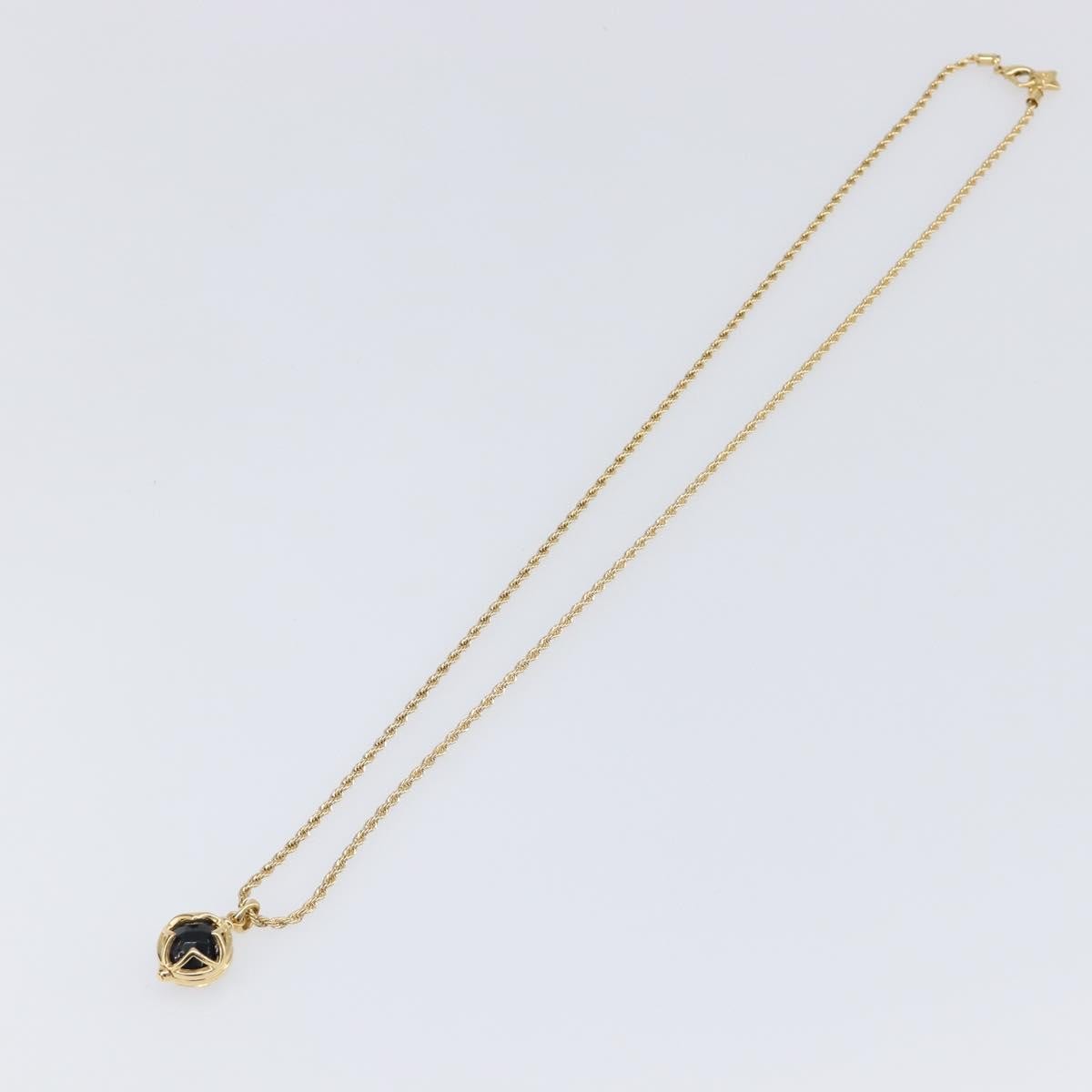 Givenchy Vintage Metal Gold Metal Necklace Jewelry (Pre-Owned)