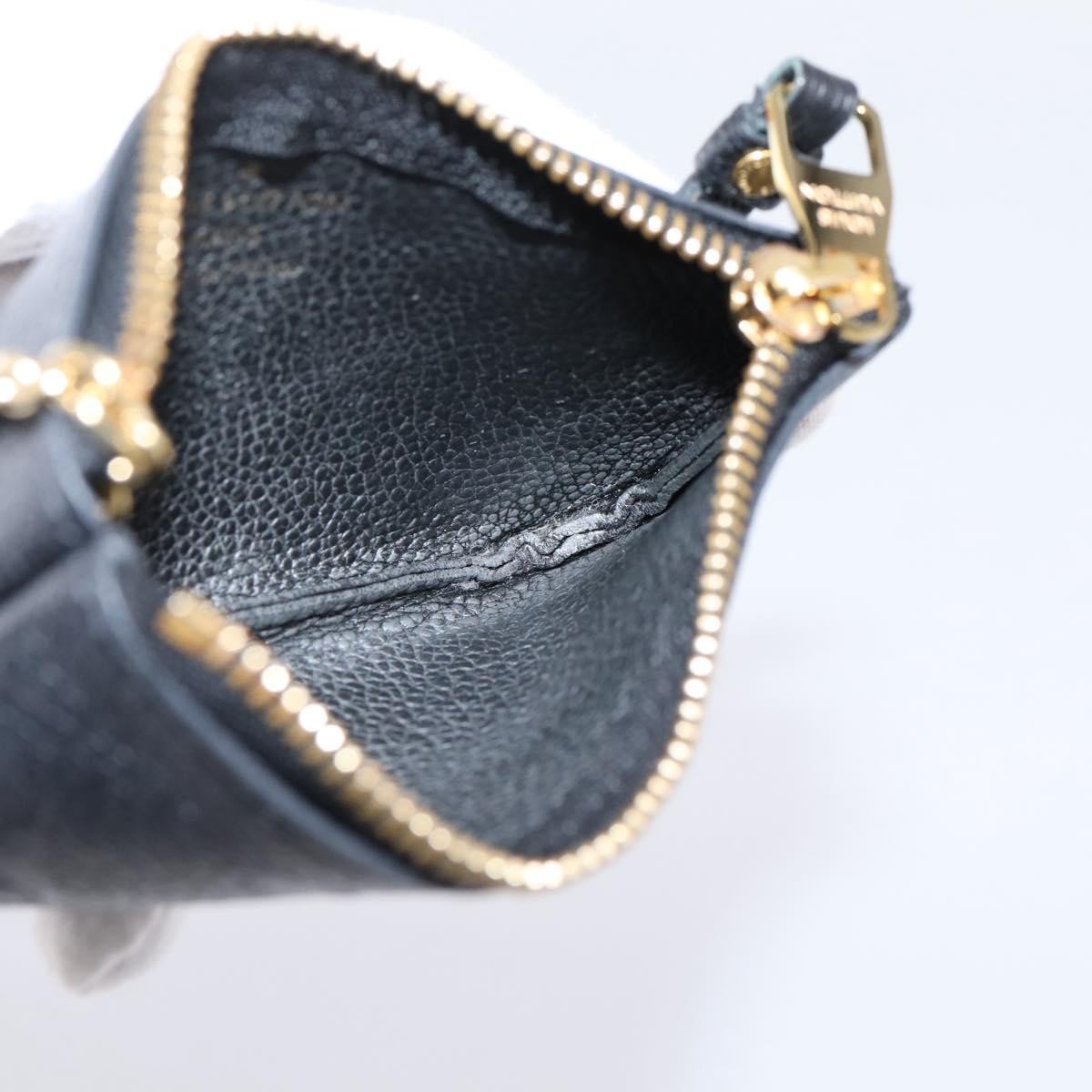 Louis Vuitton Key Monogram Empreinte Leather Black Leather Clutche & Pouche Bag (Pre-Owned)