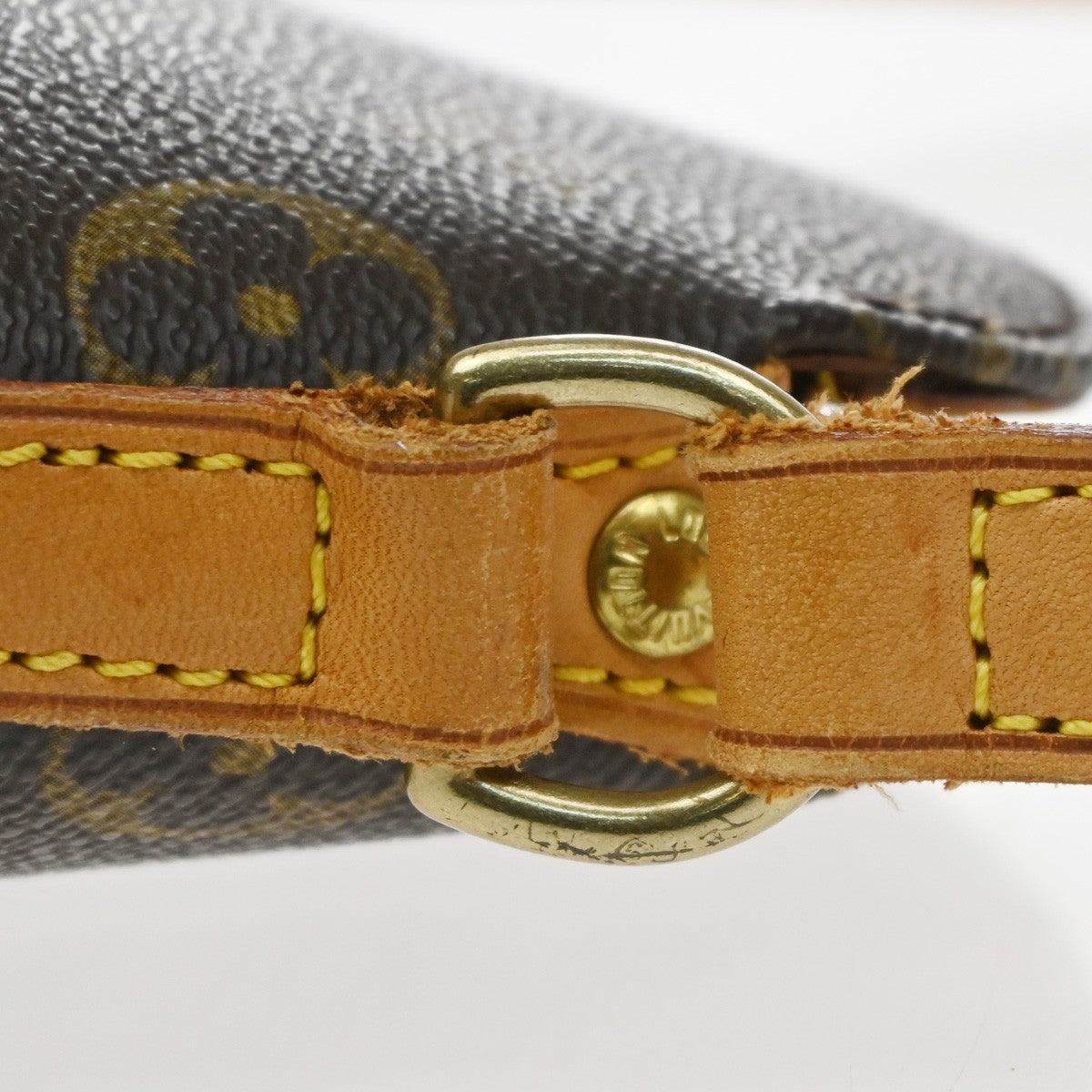 Louis Vuitton Drouot Monogram Canvas Brown Canvas Shoulder Bag Bag (Pre-Owned)