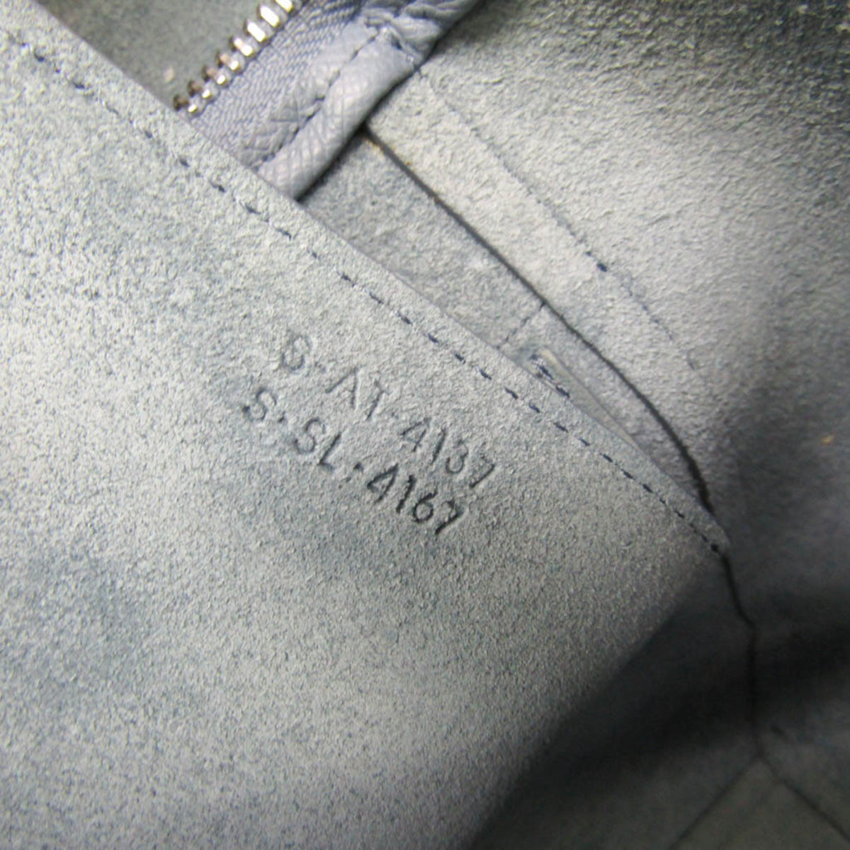 Celine Belt Smooth Calfskin Blue Leather Handbag (Pre-Owned)