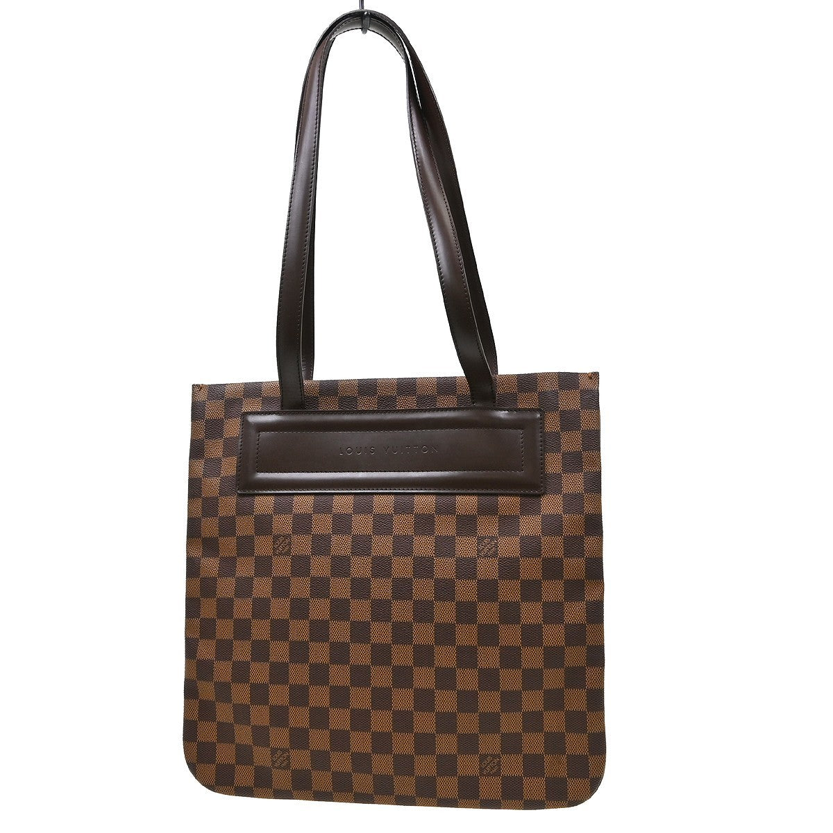 Louis Vuitton Clifton Damier Ebene Brown Canvas Tote Bag Bag (Pre-Owned)