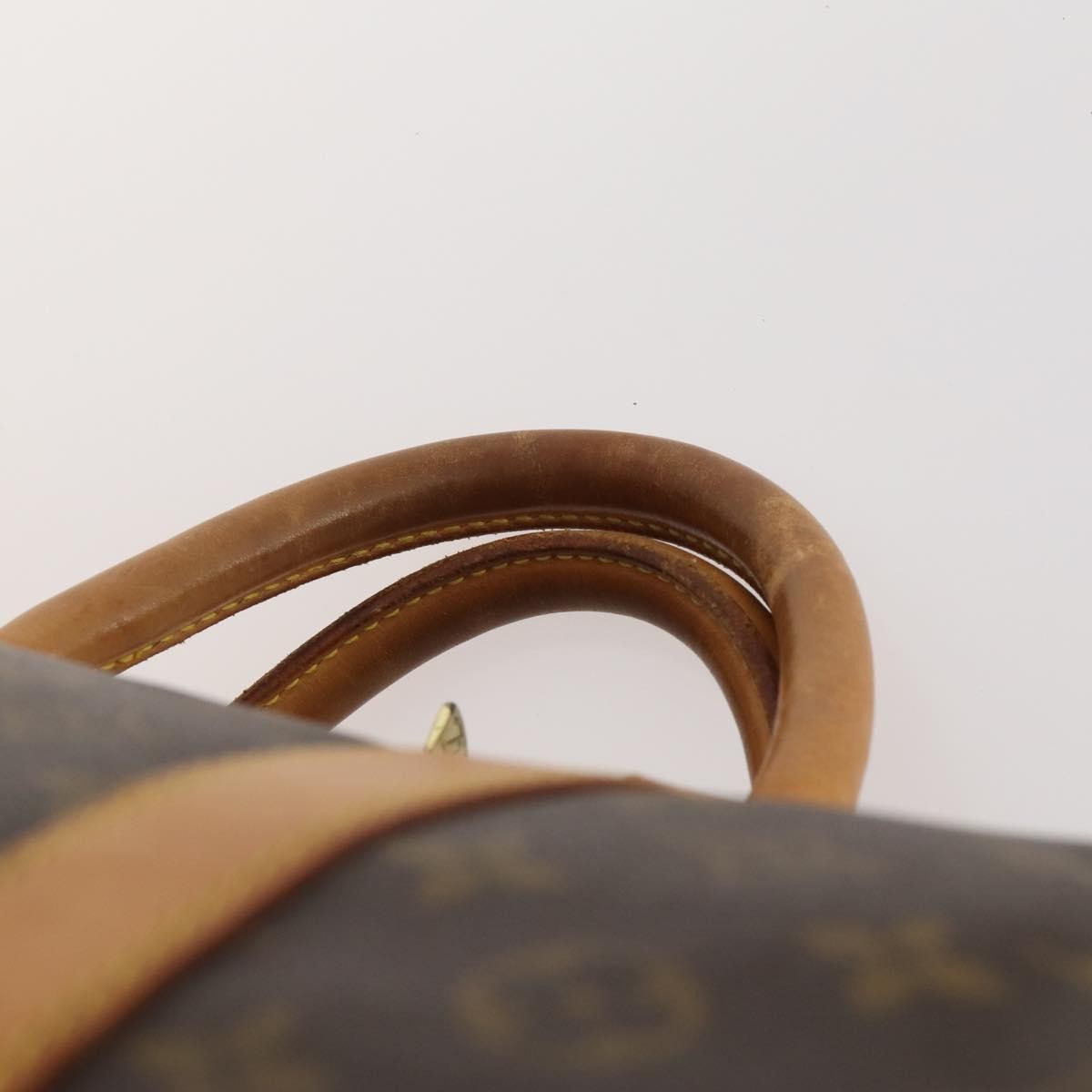 Louis Vuitton Keepall Bandouliere Monogram Canvas Brown Canvas Travel Bag Bag (Pre-Owned)