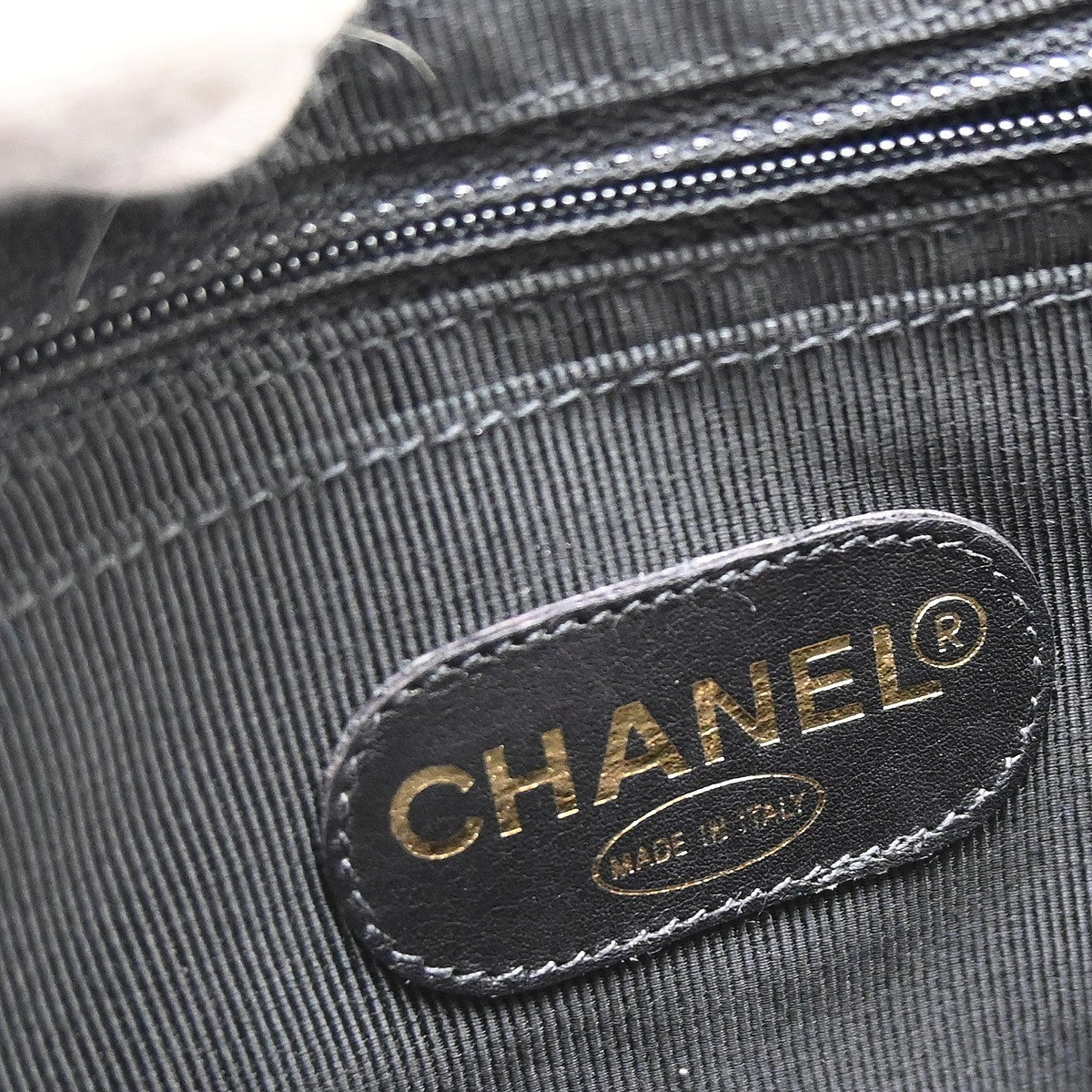 Chanel Vintage Timeless Vanity Case Caviar Black Calfskin Clutche & Pouche Bag (Pre-Owned)