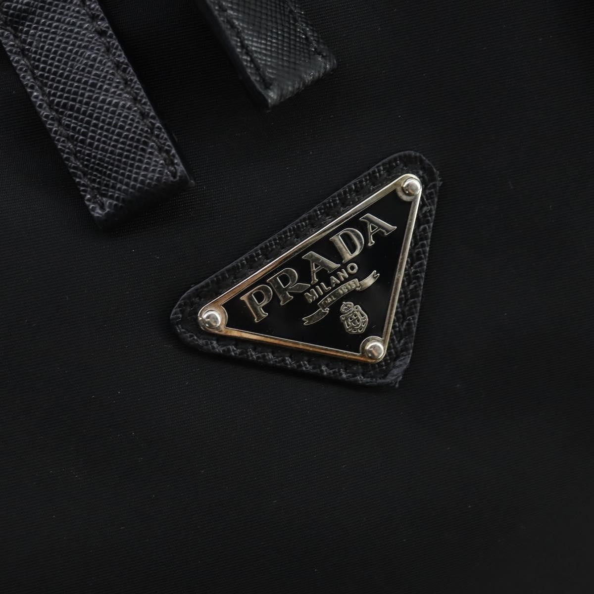 Prada Suitcase Re-Nylon And Saffiano Re-Nylon And Saffiano Black Nylon Travel Bag Bag (Pre-Owned)