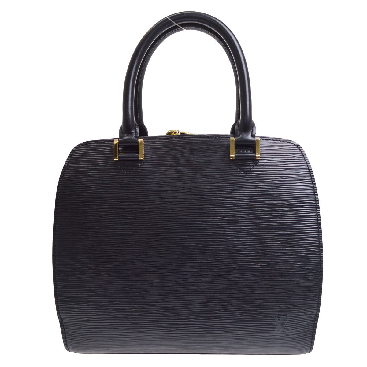 Louis Vuitton Pont Neuf Epi Leather Black Leather Handbag (Pre-Owned)