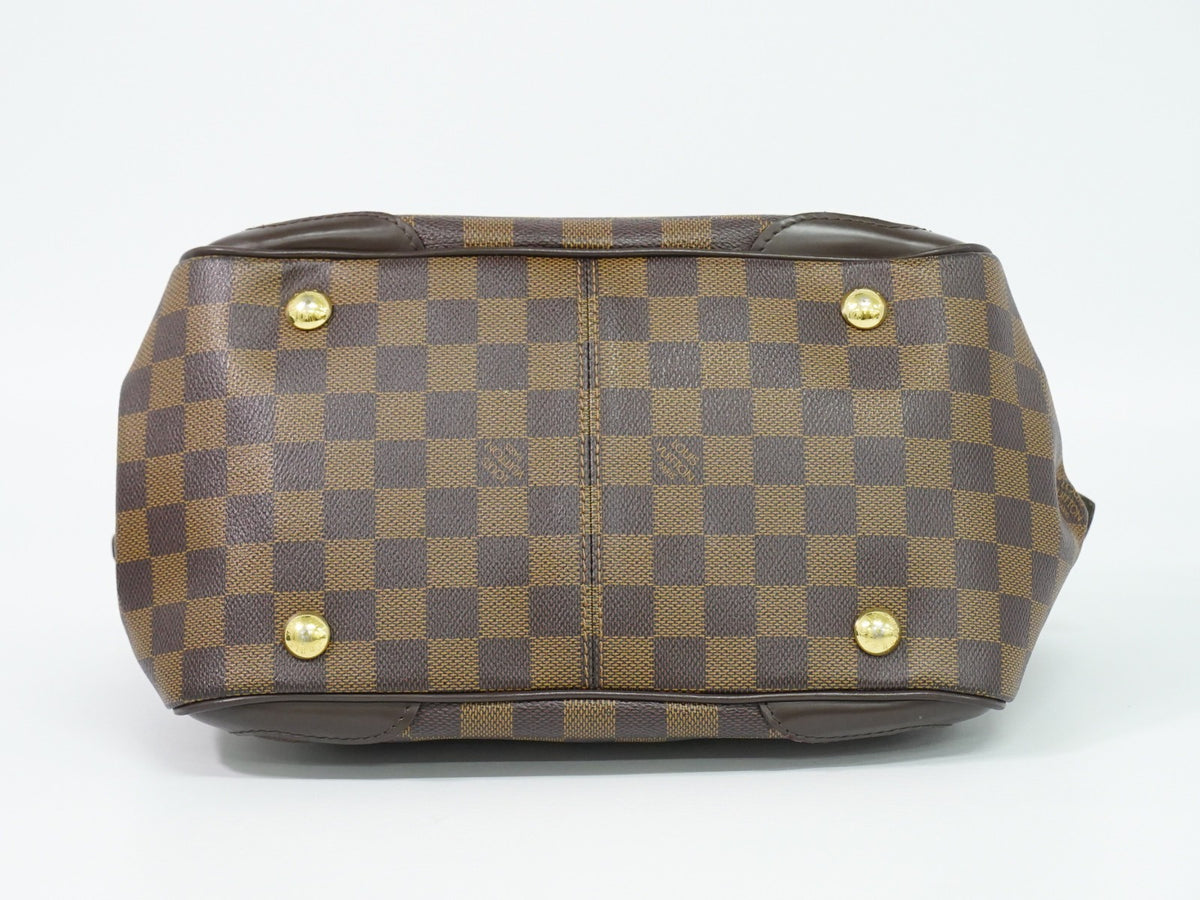 Louis Vuitton Verona Damier Brown Canvas Handbag (Pre-Owned)