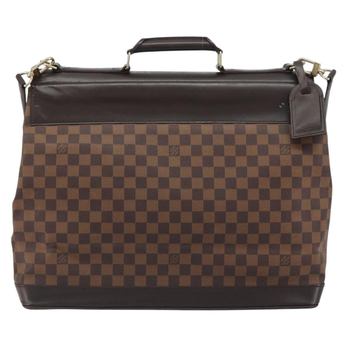 Louis Vuitton West End Centenaire Damier Brown Canvas Travel Bag Bag (Pre-Owned)