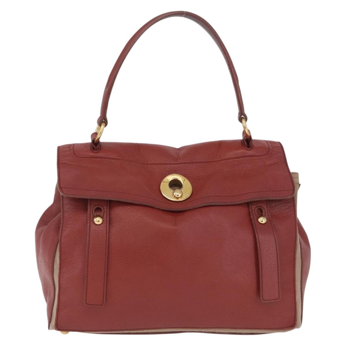 Saint Laurent Muse Two Leather Brown Leather Handbag (Pre-Owned)