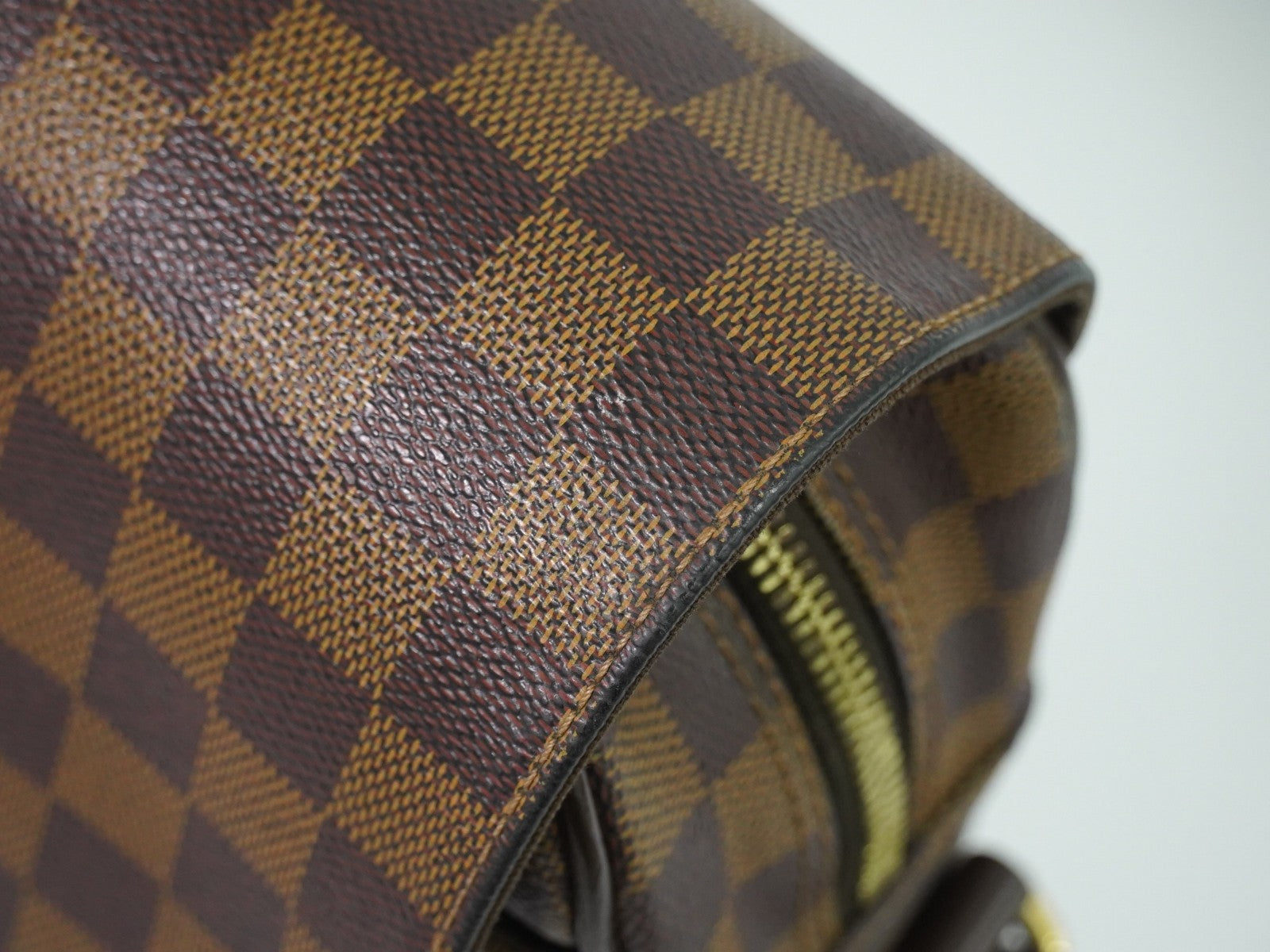 Louis Vuitton Shelton Messenger Damier Ebene Brown Canvas Shoulder Bag Bag (Pre-Owned)