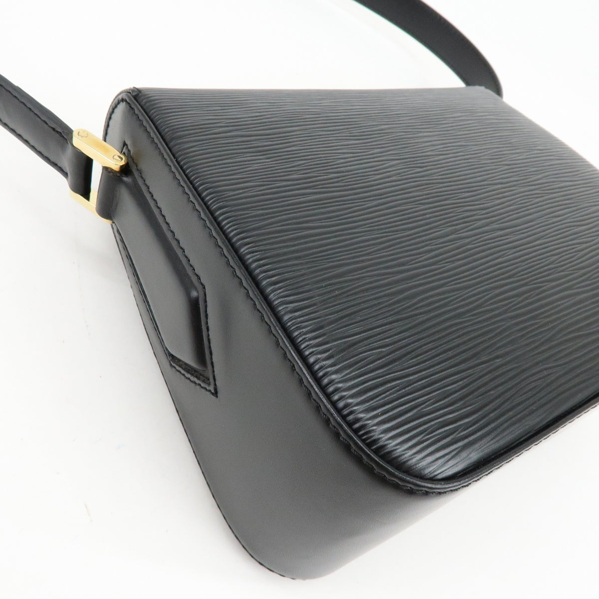 Louis Vuitton Buci Epi Leather Black Leather Handbag (Pre-Owned)