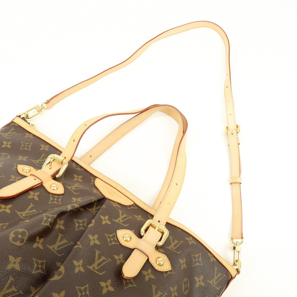 Louis Vuitton Palermo Monogram Canvas Brown Canvas Handbag (Pre-Owned)