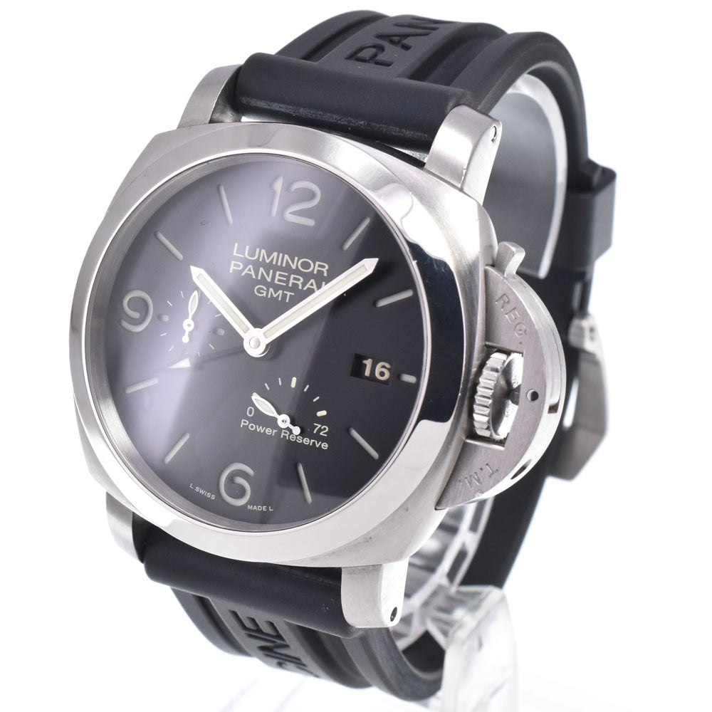 Panerai Luminor Marina 1950 3 Days Automatic Stainless Steel And Rubber Watch (Pre-Owned)