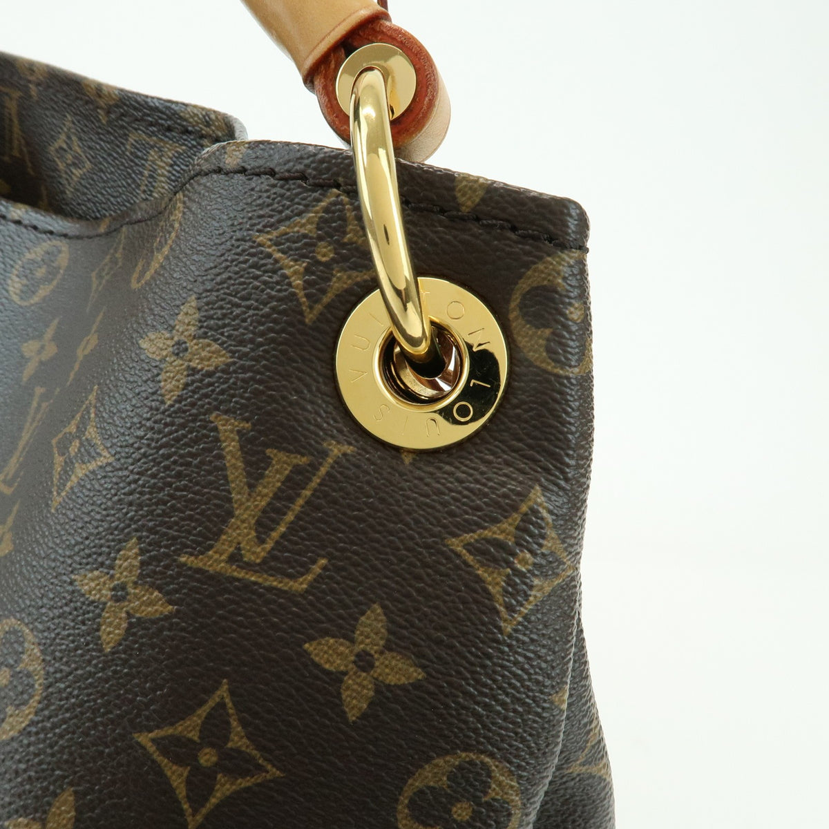 Louis Vuitton Artsy Monogram Canvas Brown Canvas Handbag (Pre-Owned)