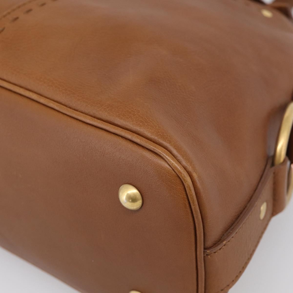 Saint Laurent Muse Leather Brown Leather Shoulder Bag Bag (Pre-Owned)