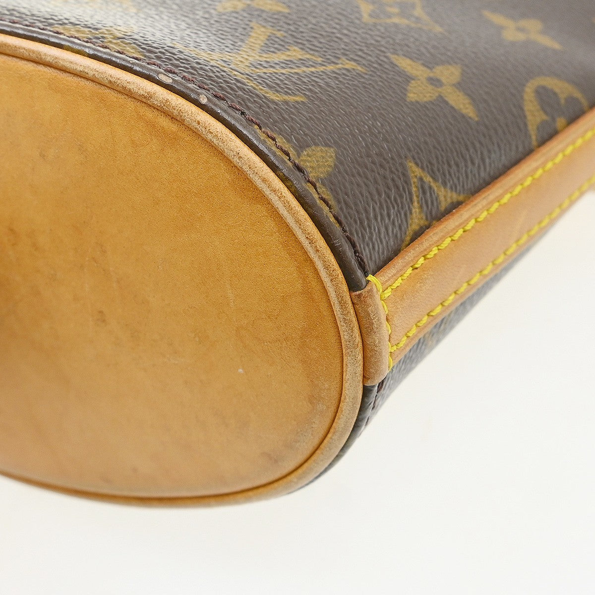 Louis Vuitton Drouot Monogram Canvas Brown Canvas Handbag (Pre-Owned)