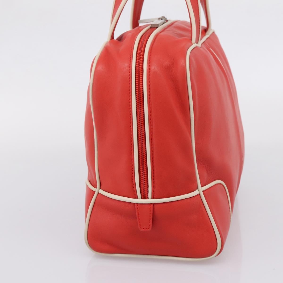 Loewe Vintage Leather Red Leather Shoulder Bag Bag (Pre-Owned)