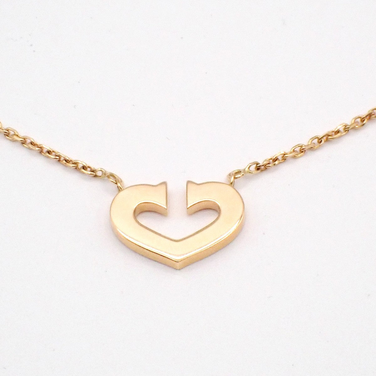 Cartier C Heart De Cartier Pendant 18K Yellow Gold Gold Yellow_Gold Necklace Jewelry (Pre-Owned)