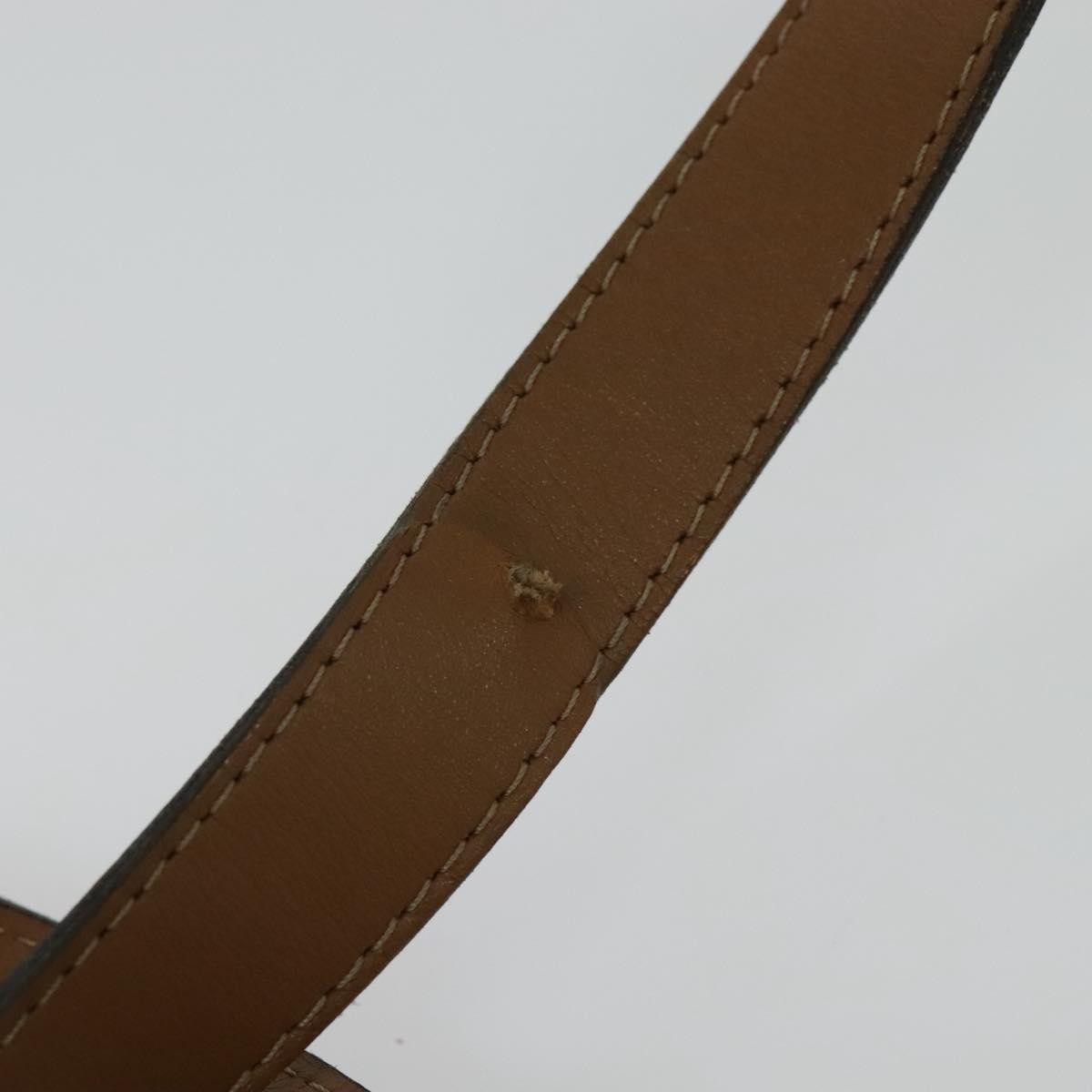 Christian Dior Vintage Honeycomb Canvas Beige Canvas Shoulder Bag Bag (Pre-Owned)