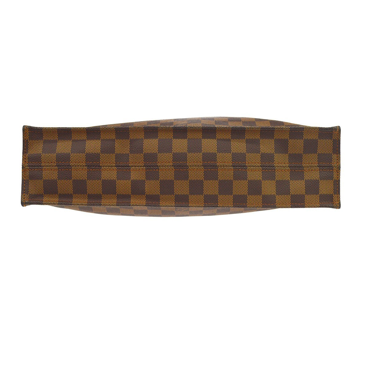 Louis Vuitton Sac Plat Damier Brown Canvas Handbag (Pre-Owned)