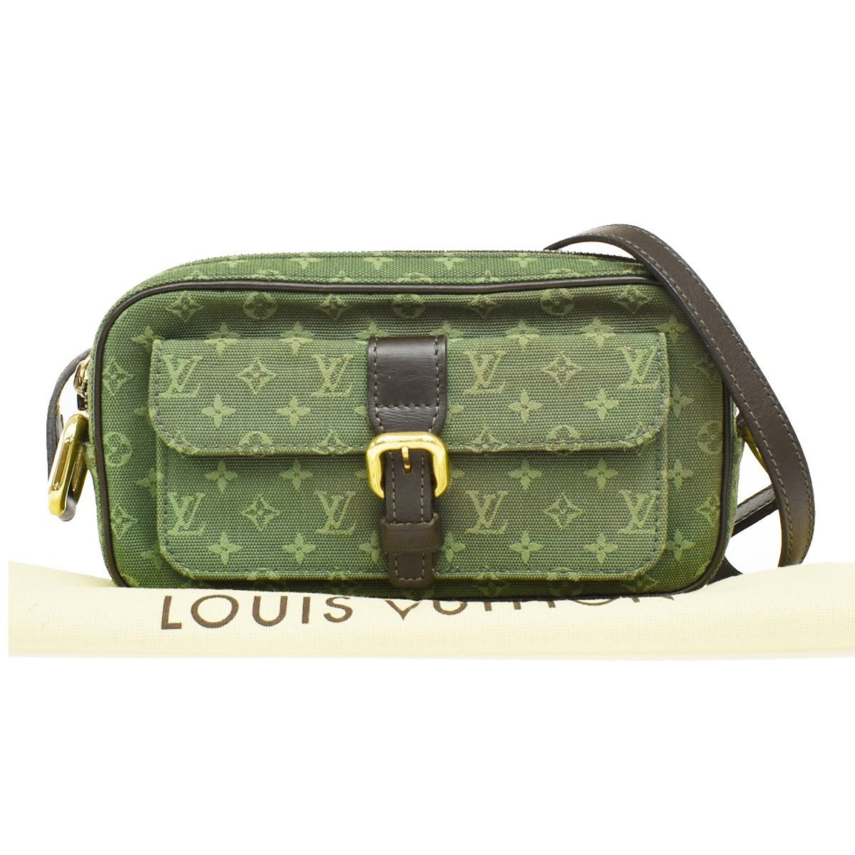 Louis Vuitton Juliette Mini Lin Khaki Canvas Crossbody Bag Bag (Pre-Owned)