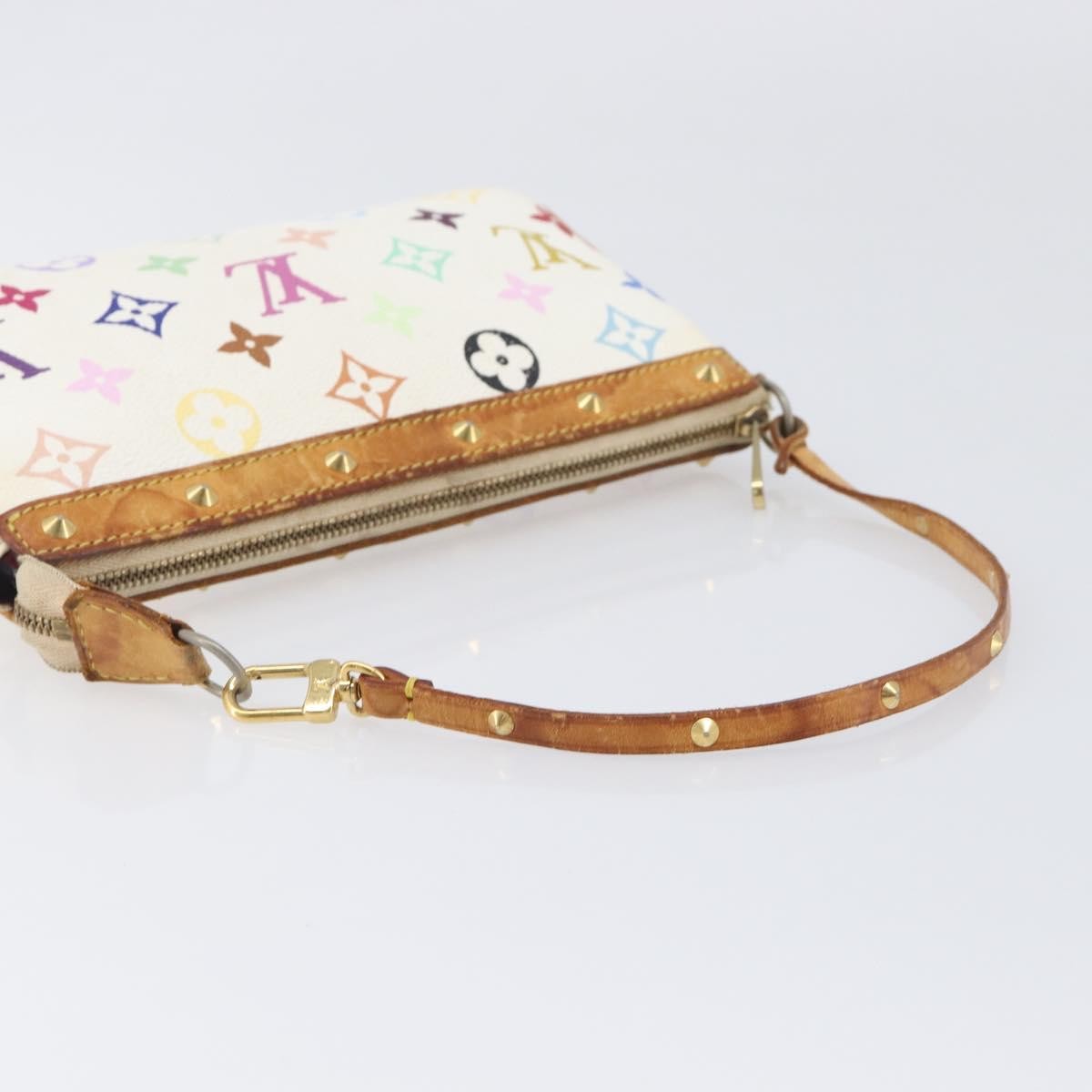 Louis Vuitton Pochette Accessoires Nm Monogram Multicolor Multicolour Canvas Clutche & Pouche Bag (Pre-Owned)