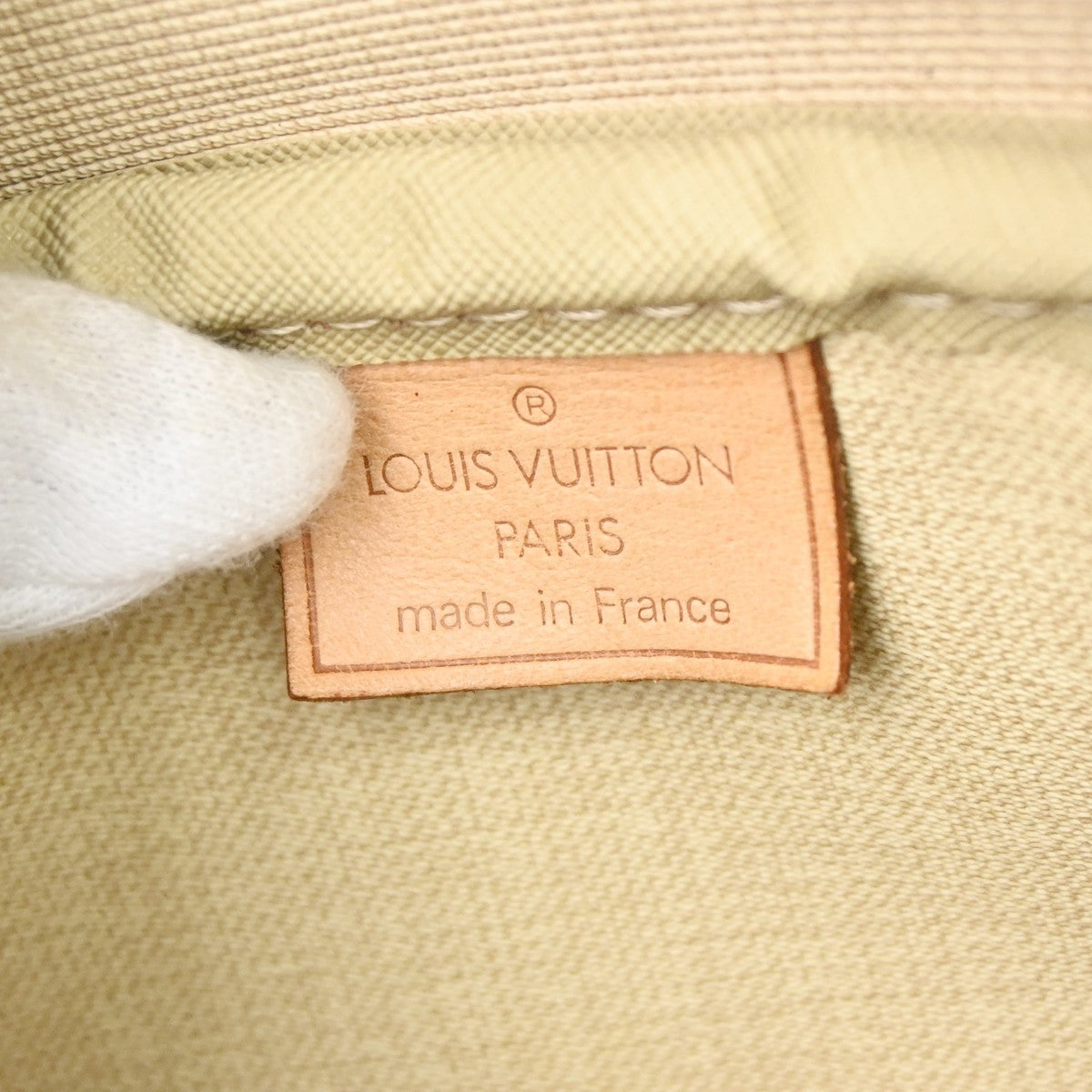 Louis Vuitton Deauville Monogram Canvas Brown Canvas Handbag (Pre-Owned)