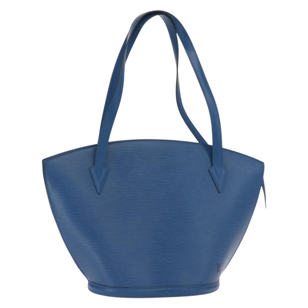 Louis Vuitton Saint Jacques Epi Leather Blue Leather Shoulder Bag Bag (Pre-Owned)