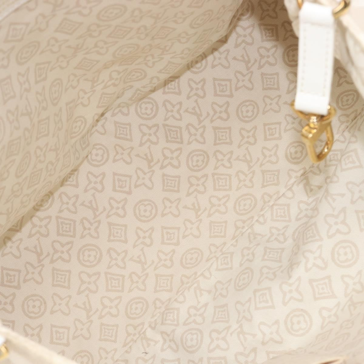 Louis Vuitton Tahitienne Cabas Canvas Beige Canvas Tote Bag Bag (Pre-Owned)