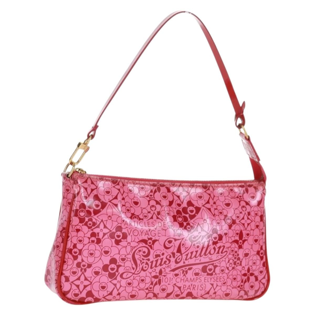 Louis Vuitton Pochette Accessoires Cosmic Blossom Pink Pvc Clutche & Pouche Bag (Pre-Owned)
