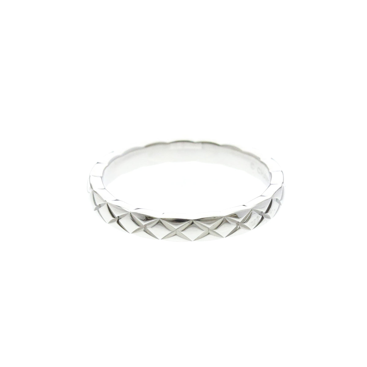 Chanel Coco Crush 950 Platinum Silver Platinum Ring Jewelry (Pre-Owned)