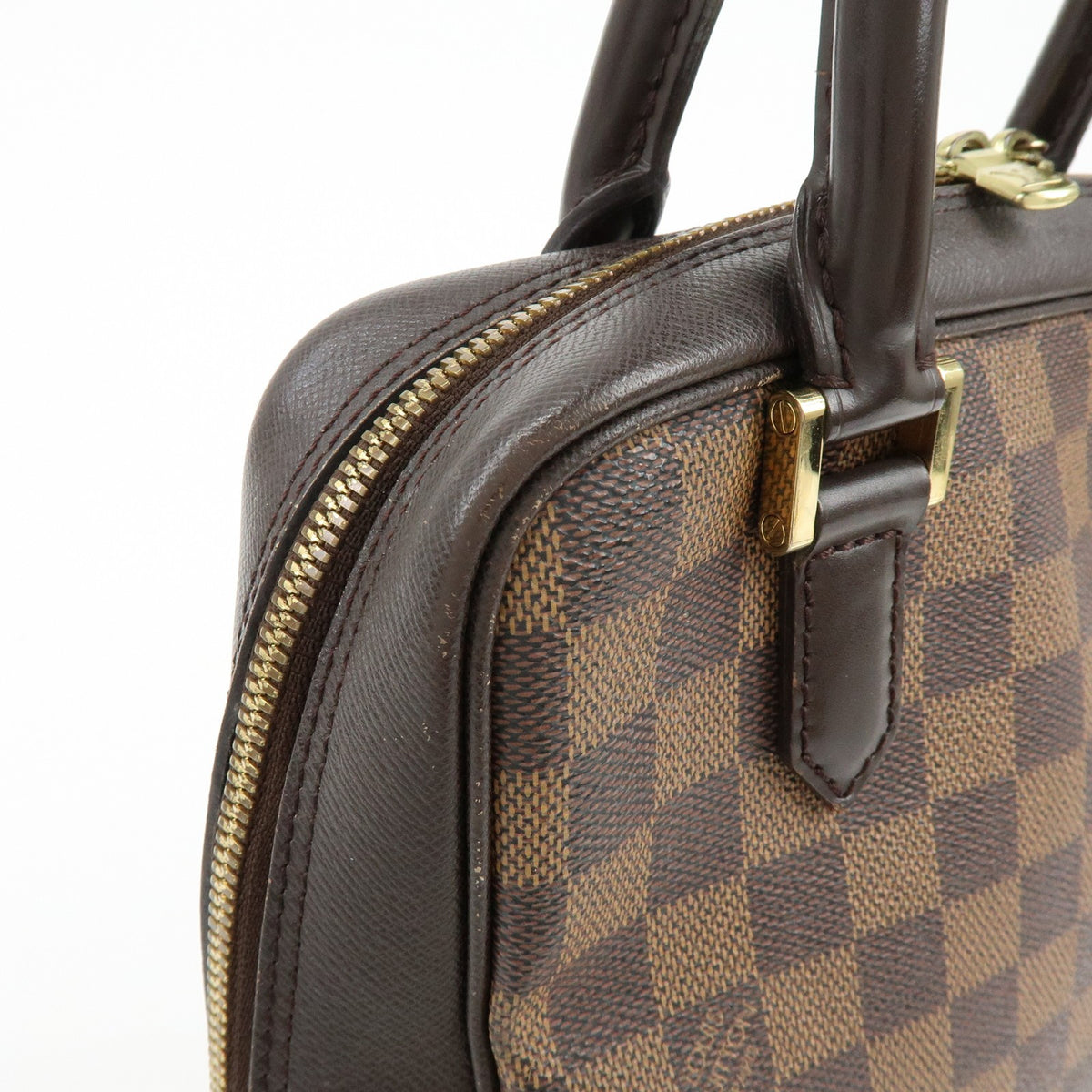 Louis Vuitton Brera Damier Brown Canvas Handbag (Pre-Owned)