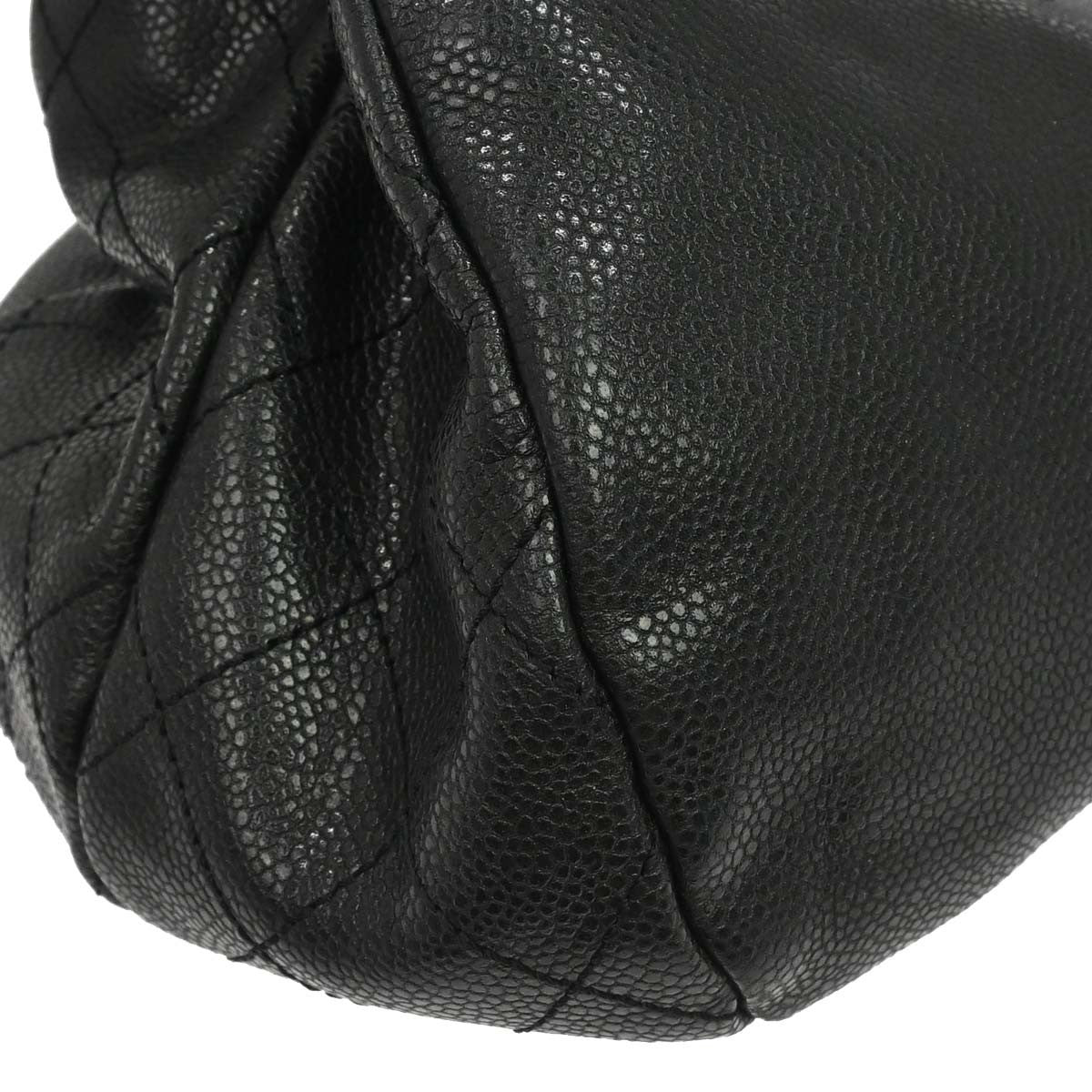 Chanel Cc Bowler Caviar Black Calfskin Shoulder Bag Bag (Pre-Owned)