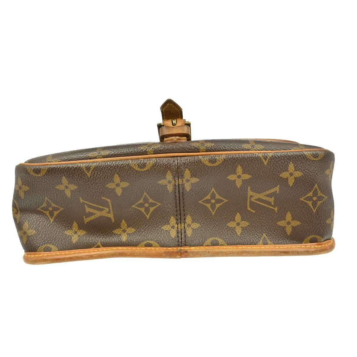 Louis Vuitton Sologne Monogram Canvas Brown Canvas Handbag (Pre-Owned)