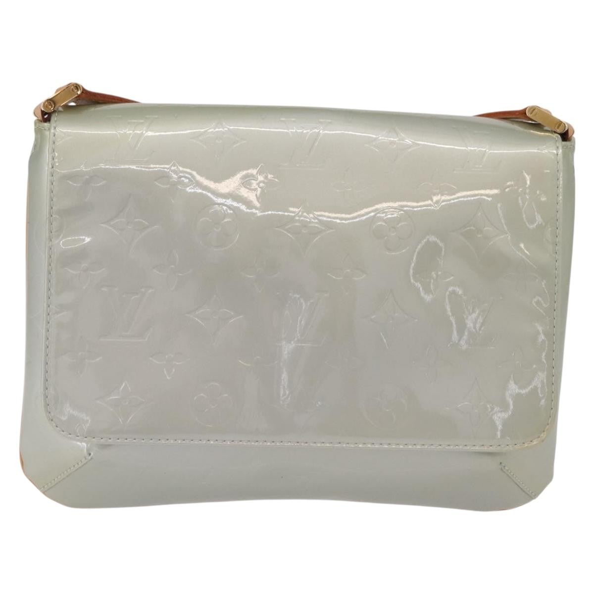 Louis Vuitton Thompson Street Monogram Vernis Gray Patent_Leather Shoulder Bag Bag (Pre-Owned)