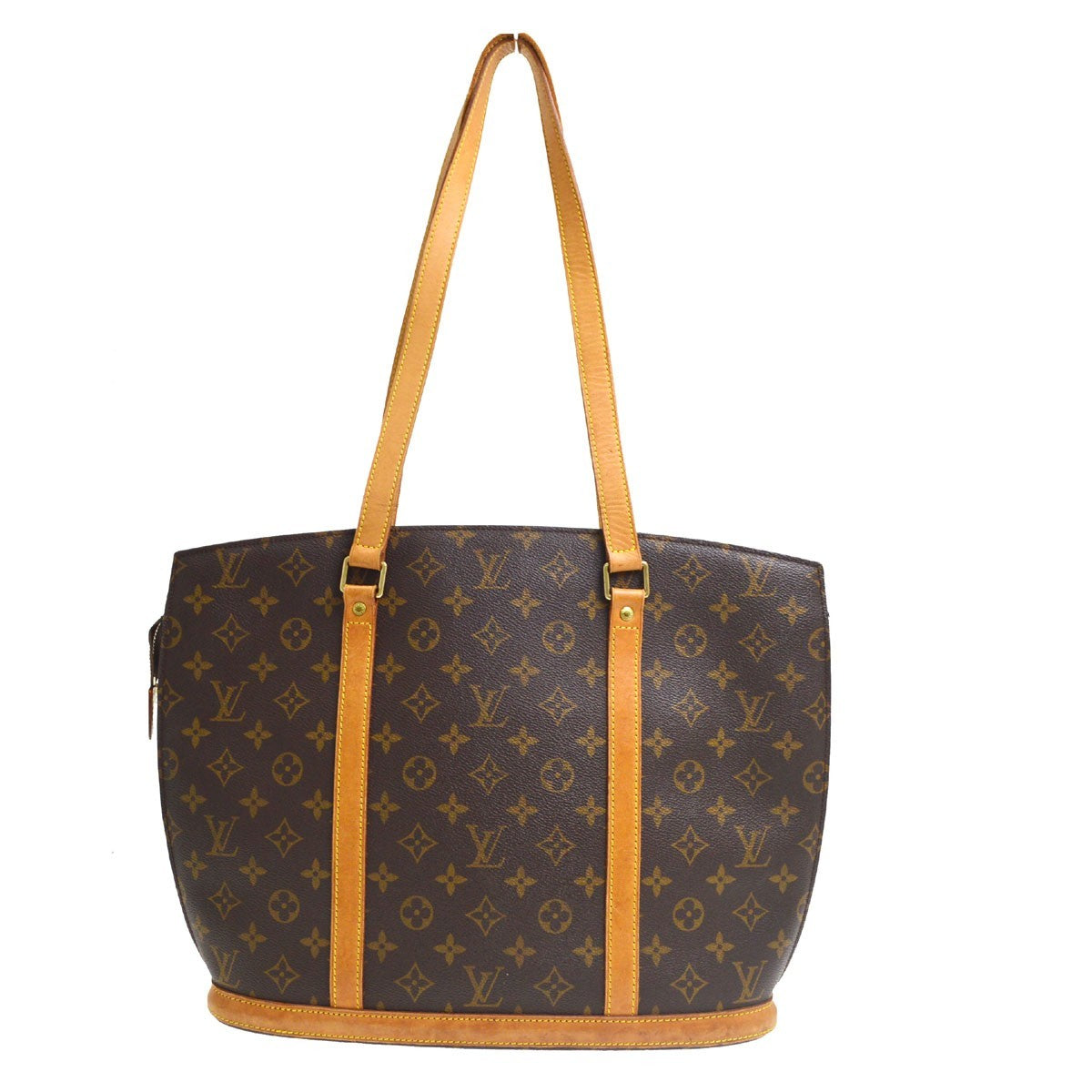 Louis Vuitton Babylone Monogram Canvas Brown Canvas Tote Bag Bag (Pre-Owned)