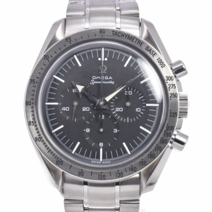 Omega Speedmaster Broad Arrow Chronograph Manual Stainless Steel Watch (Pre-Owned)