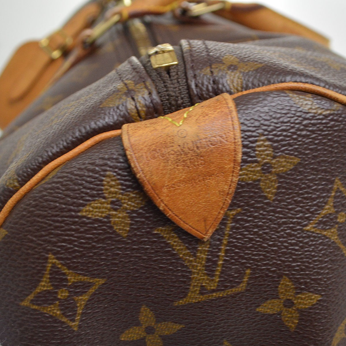 Louis Vuitton Keepall Monogram Multicolor Brown Canvas Travel Bag Bag (Pre-Owned)