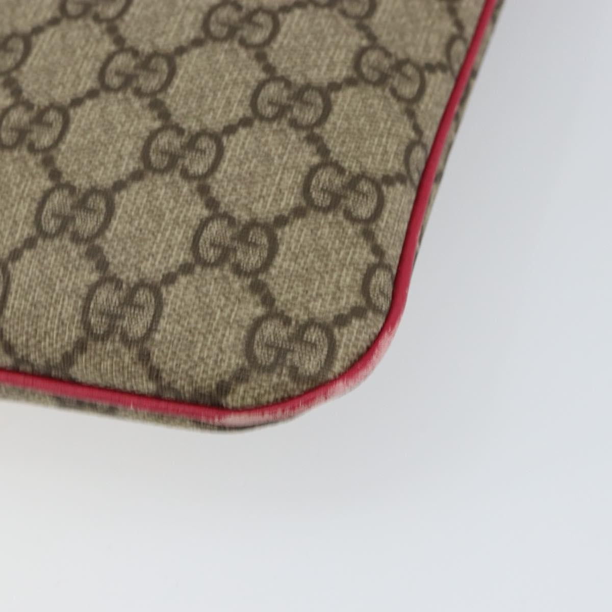 Gucci Joy Plus Flat Gg Coated Canvas Beige Pvc Tote Bag Bag (Pre-Owned)