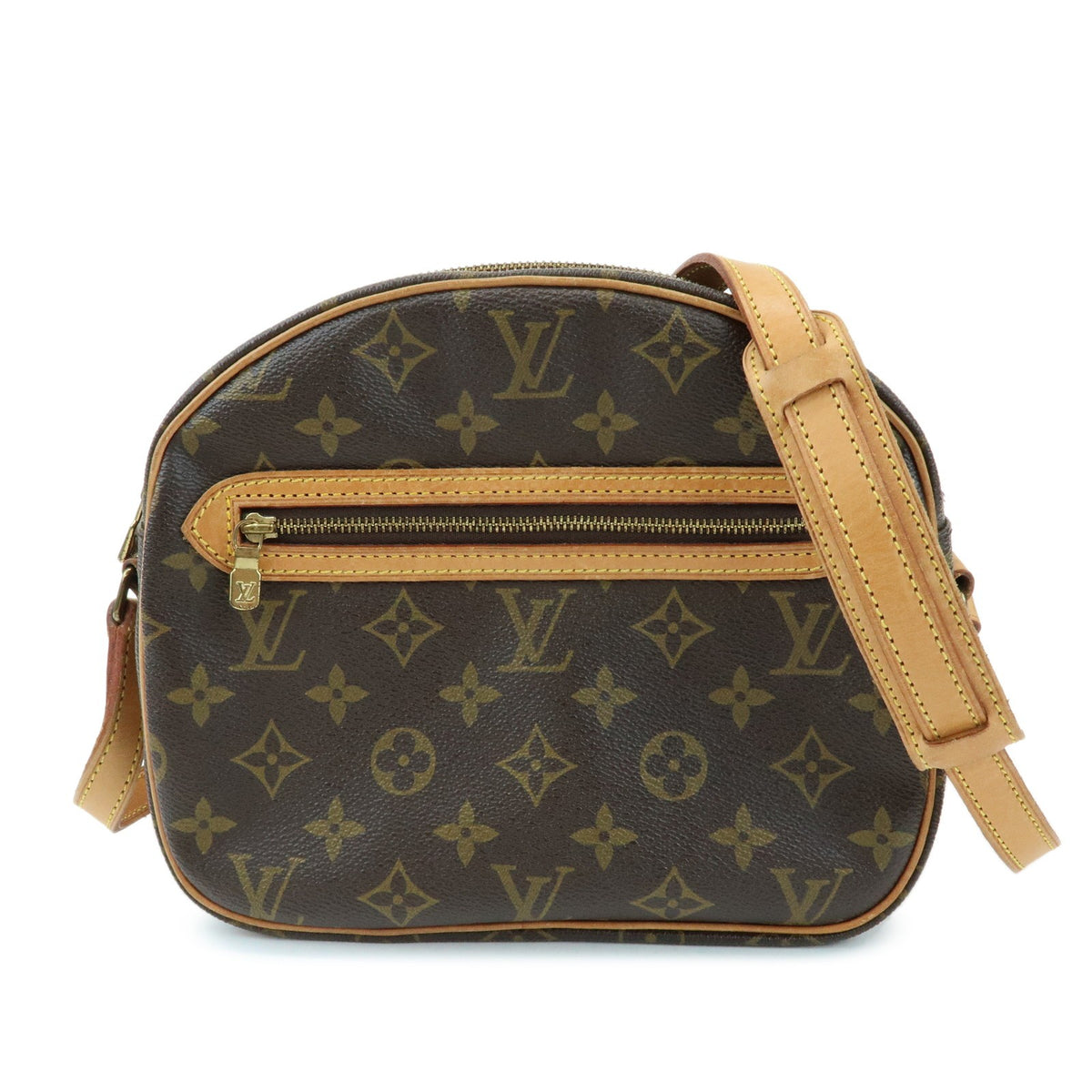 Louis Vuitton Senlis Monogram Canvas Brown Canvas Shoulder Bag Bag (Pre-Owned)