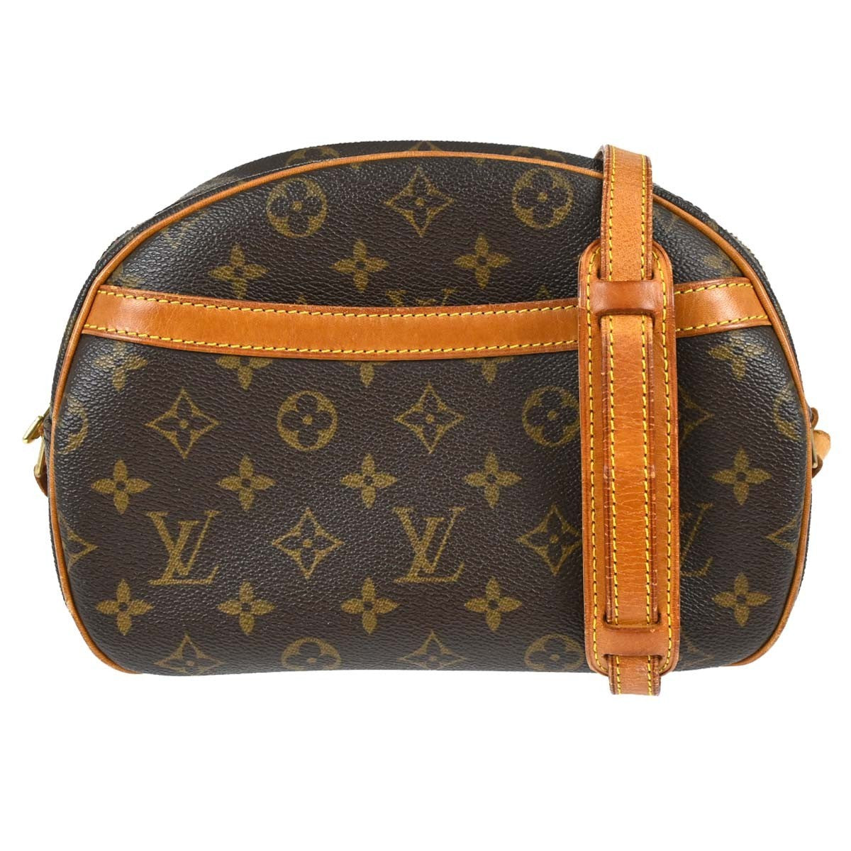 Louis Vuitton Blois Monogram Canvas Brown Canvas Shoulder Bag Bag (Pre-Owned)