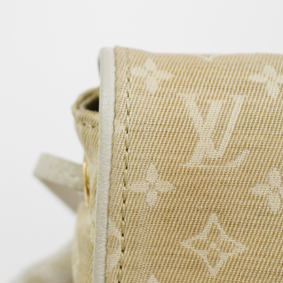 Louis Vuitton Cancun Pochette Monogram Mini Canvas Beige Canvas Clutche & Pouche Bag (Pre-Owned)