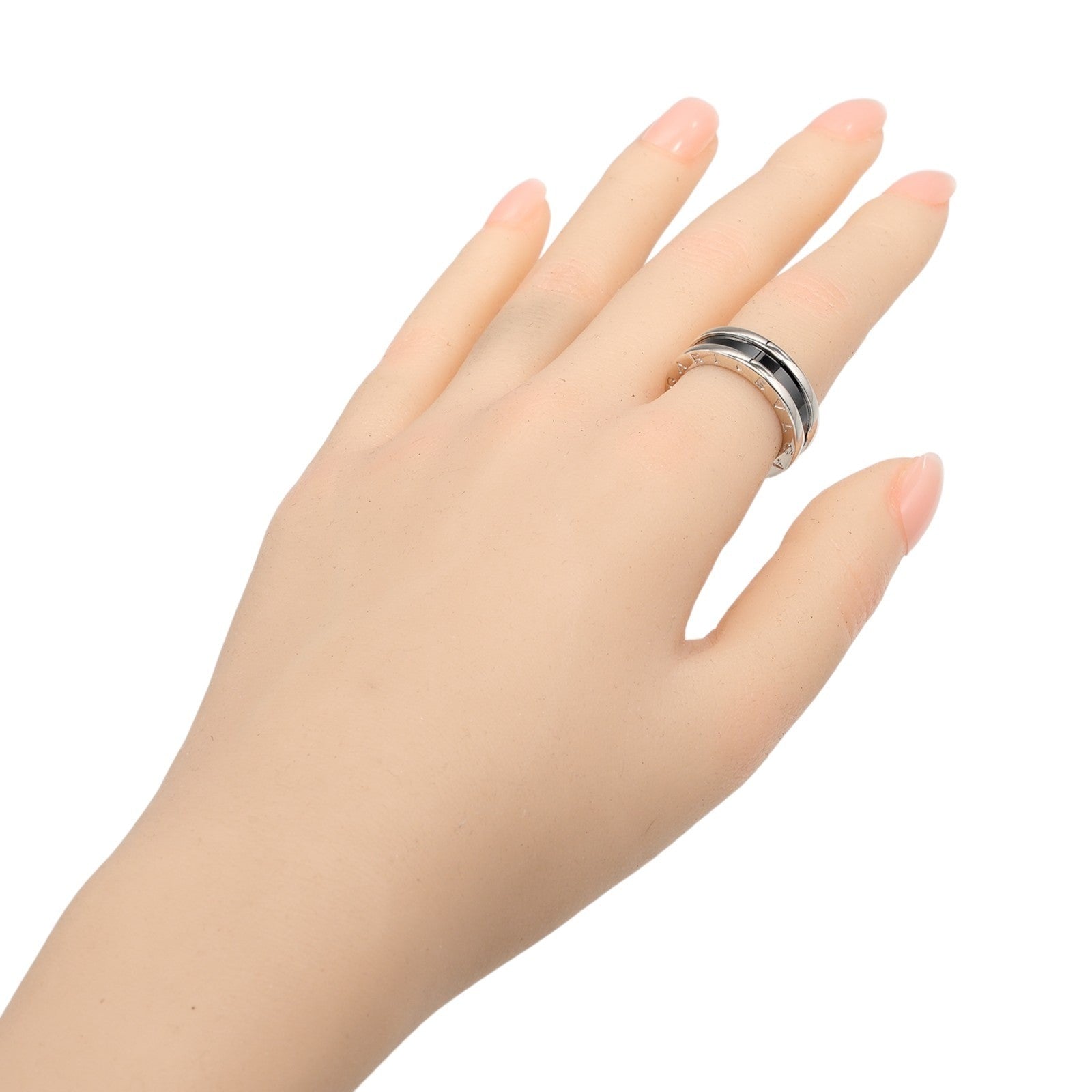 Bvlgari B.Zero1 Save The Children Soft Sterling Silver With Ceramic Silver Silver Bracelet Jewelry (Pre-Owned)