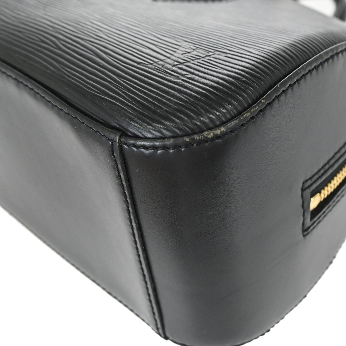 Louis Vuitton Jasmin Epi Leather Black Leather Handbag (Pre-Owned)