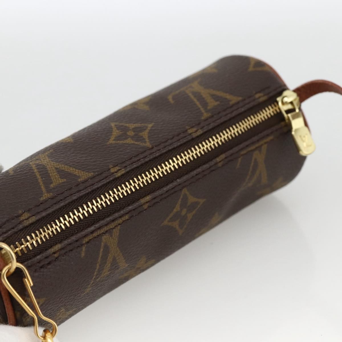 Louis Vuitton Papillon Pochette Monogram Canvas Brown Canvas Clutche & Pouche Bag (Pre-Owned)