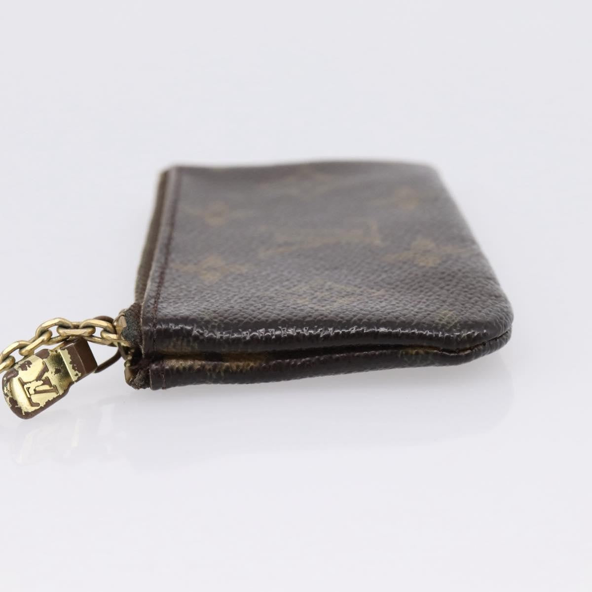 Louis Vuitton Pochette Clés Nm Canvas Brown Canvas Wallets Accessory (Pre-Owned)